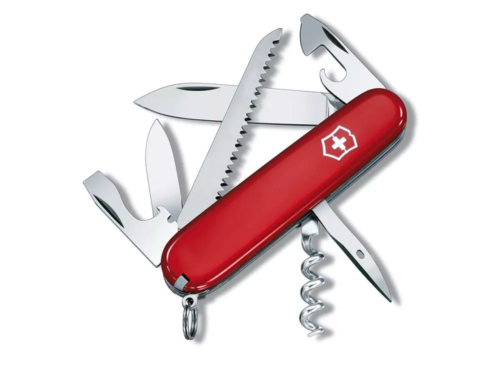 Victorinox Camper Red Pocket Knife 68travel