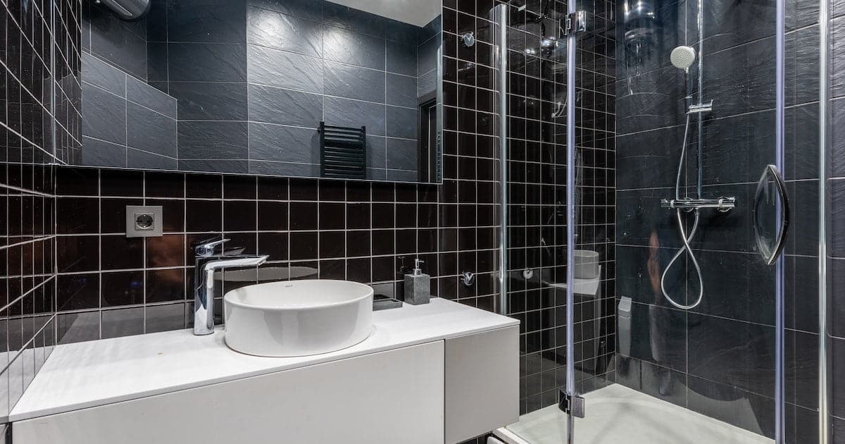 Creative black ceiling bathroom ideas for your Bathroom 2024