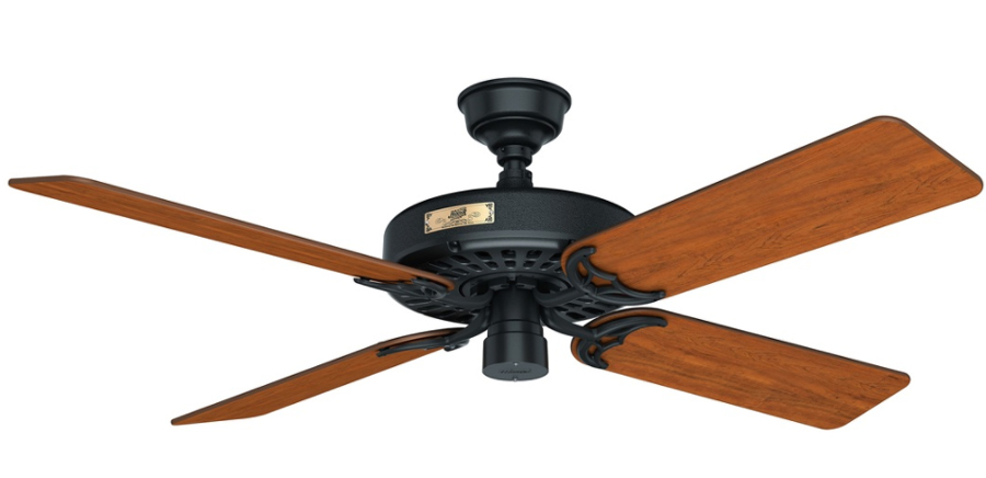 Hunter Original Ceiling Fan Black Traditional
