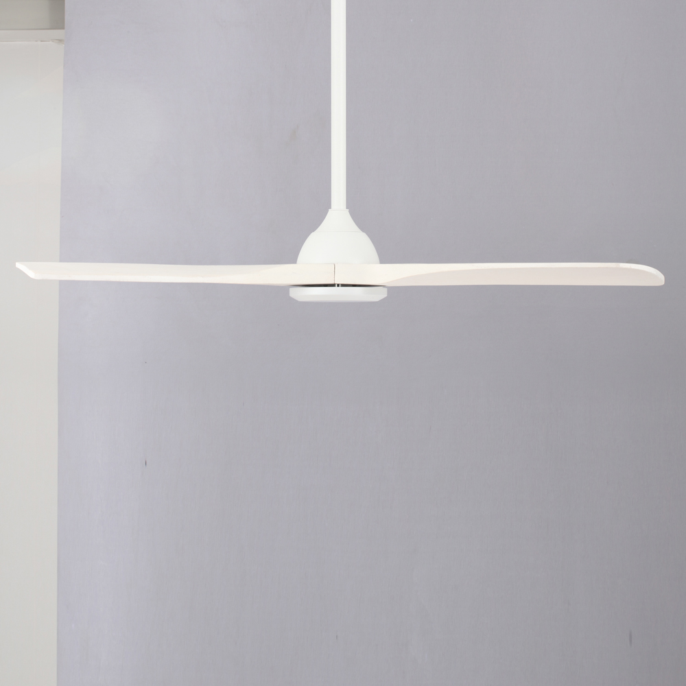 Sleeper DC Ceiling Fan 56" by Claro White White