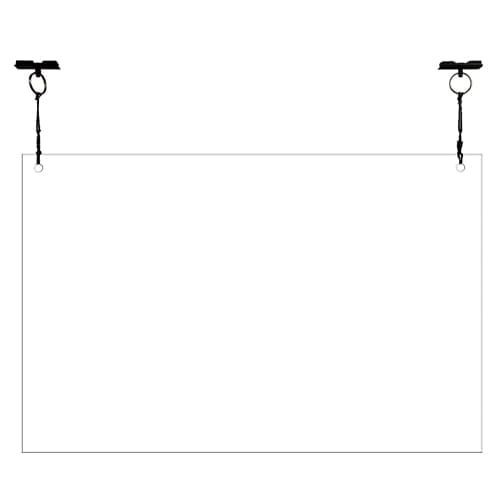 ClikClik™ Sign Hanging Systems for Ceilings (OFFICIAL USA