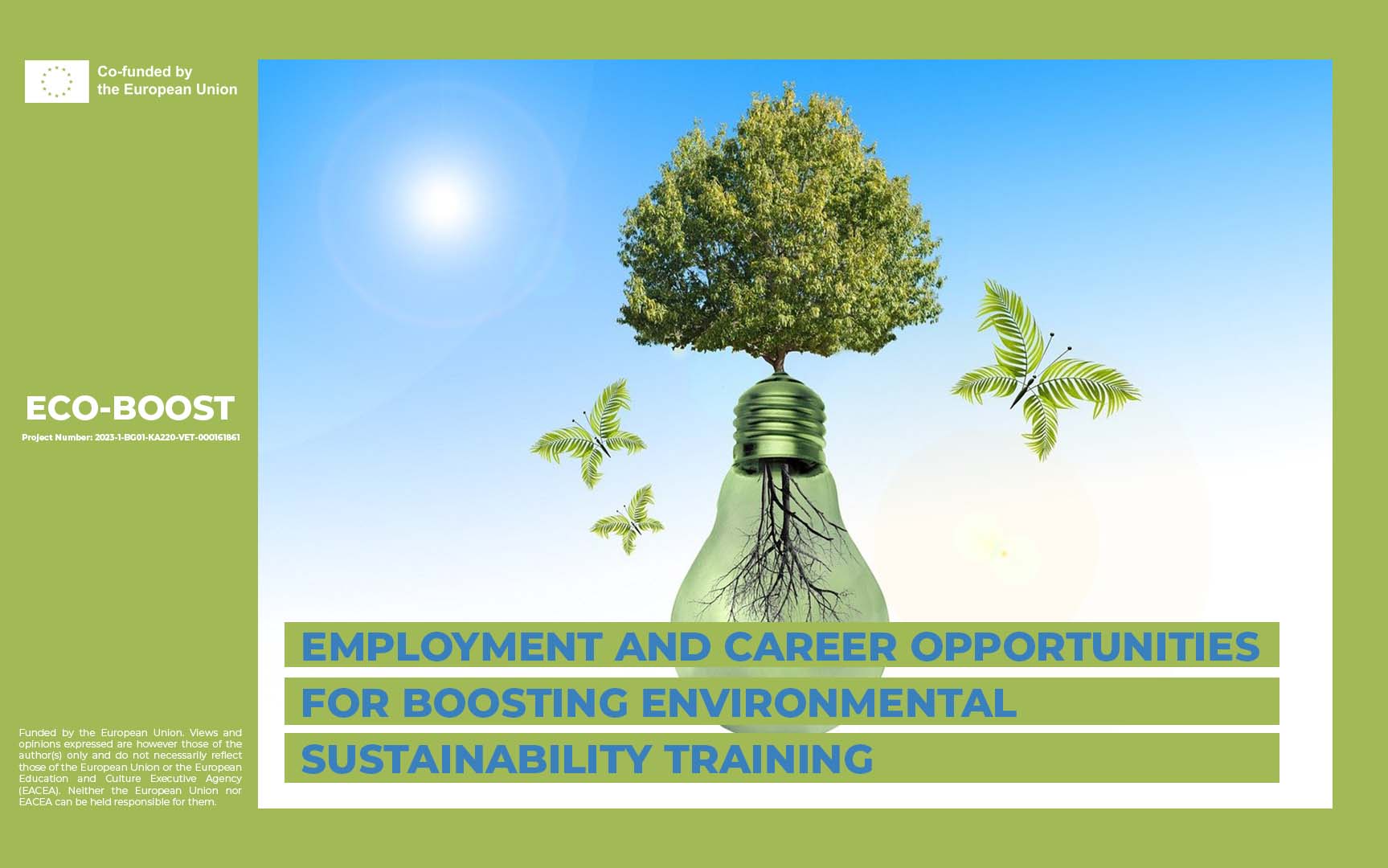 ECO-BOOST - Educating for sustainability in the vocational education