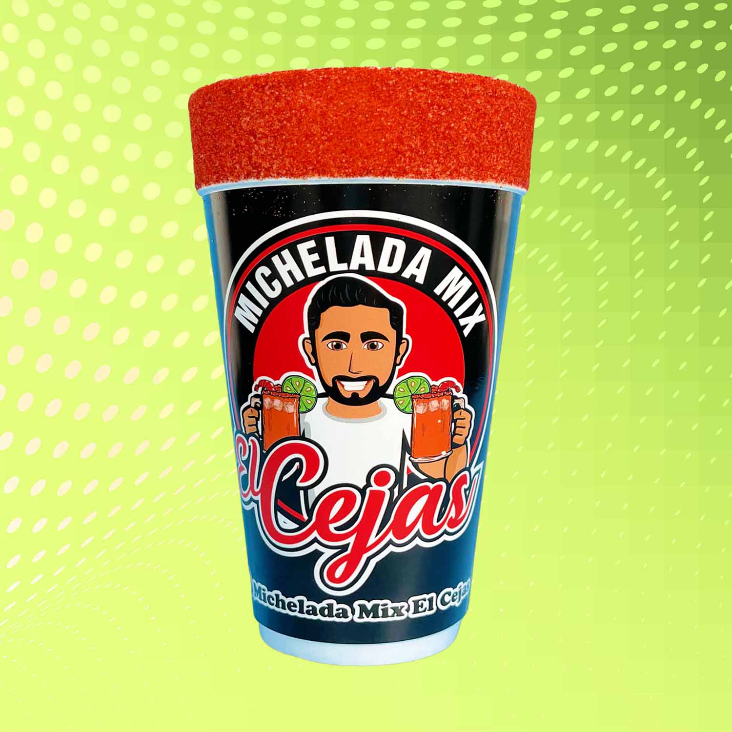 Michelada Cups6 Pack El Cejas Micheladas