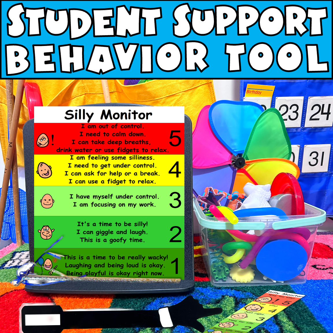 Silly Behavior Monitor to Teach the Right Place Time for Silliness Caroline Koehler at