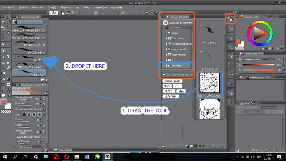 How to redownload Clip Studio Paint from Tablet