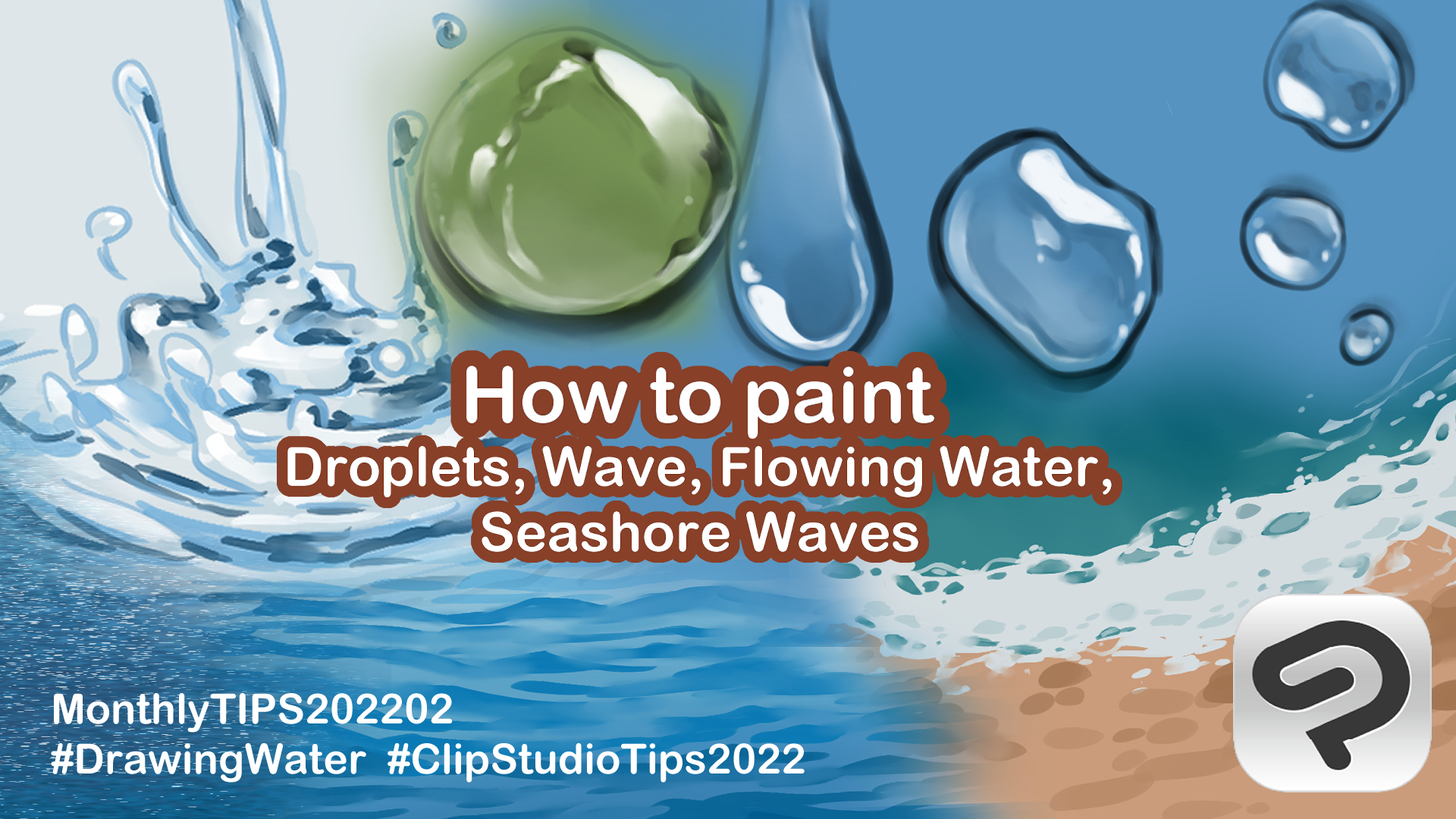 How To Paint Water Waves