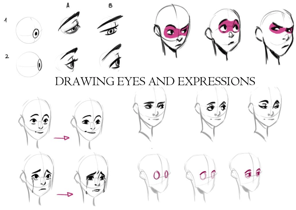 Drawing eyes and expressions by Nadia Make better art CLIP STUDIO TIPS