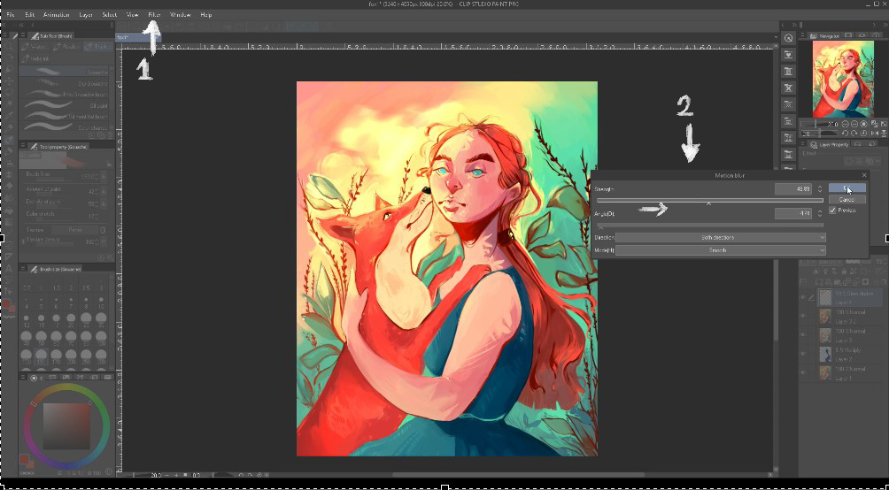 Tutustu 48+ imagen clip studio paint glow effect abzlocal fi