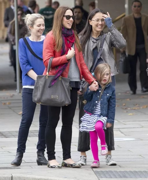 Exclusive… Mel C And Daughter Scarlet Spotted Out In Adelaide Celeb