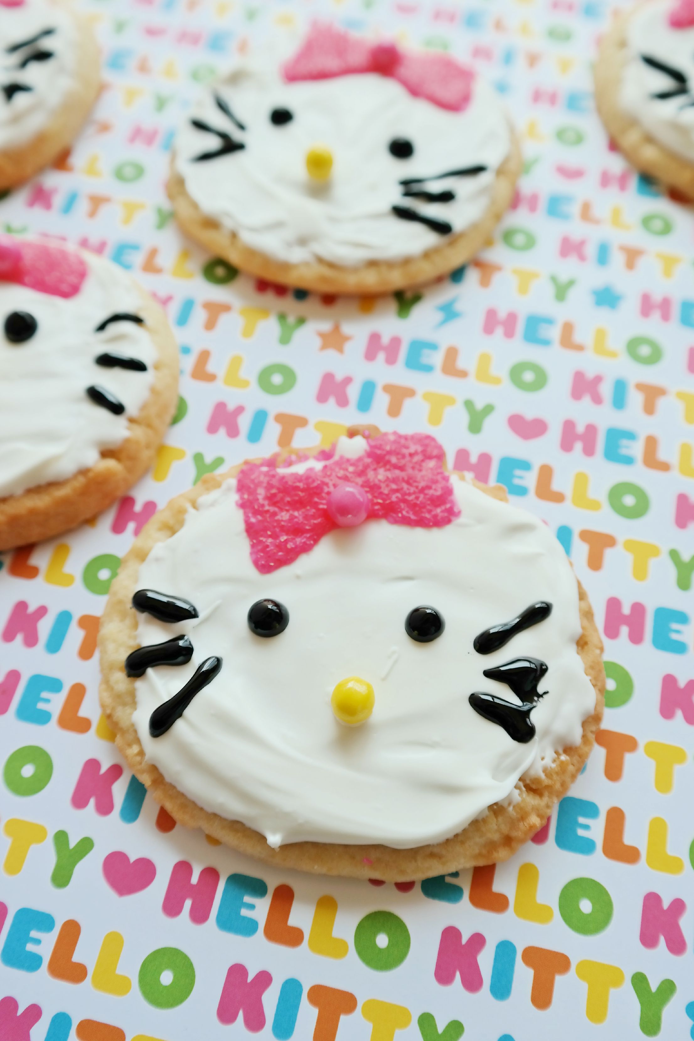 Hello Kitty Sugar Cookies The Perfect Treat For Kids & Themed Parties