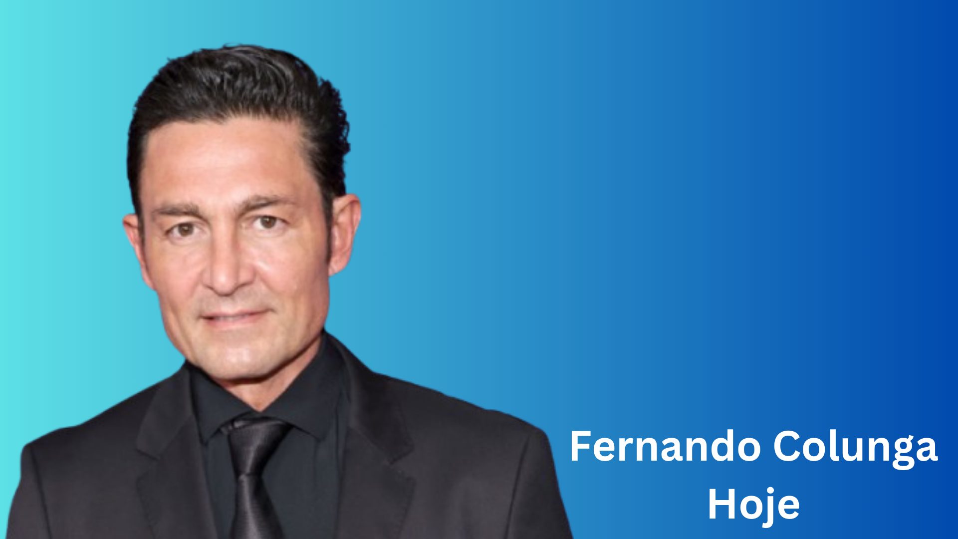 Fernando Colunga Hoje CelebHoje