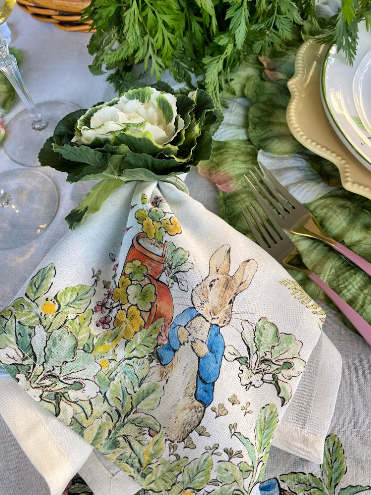 A Peter Rabbit Tablescape for Easter Celebrate & Decorate
