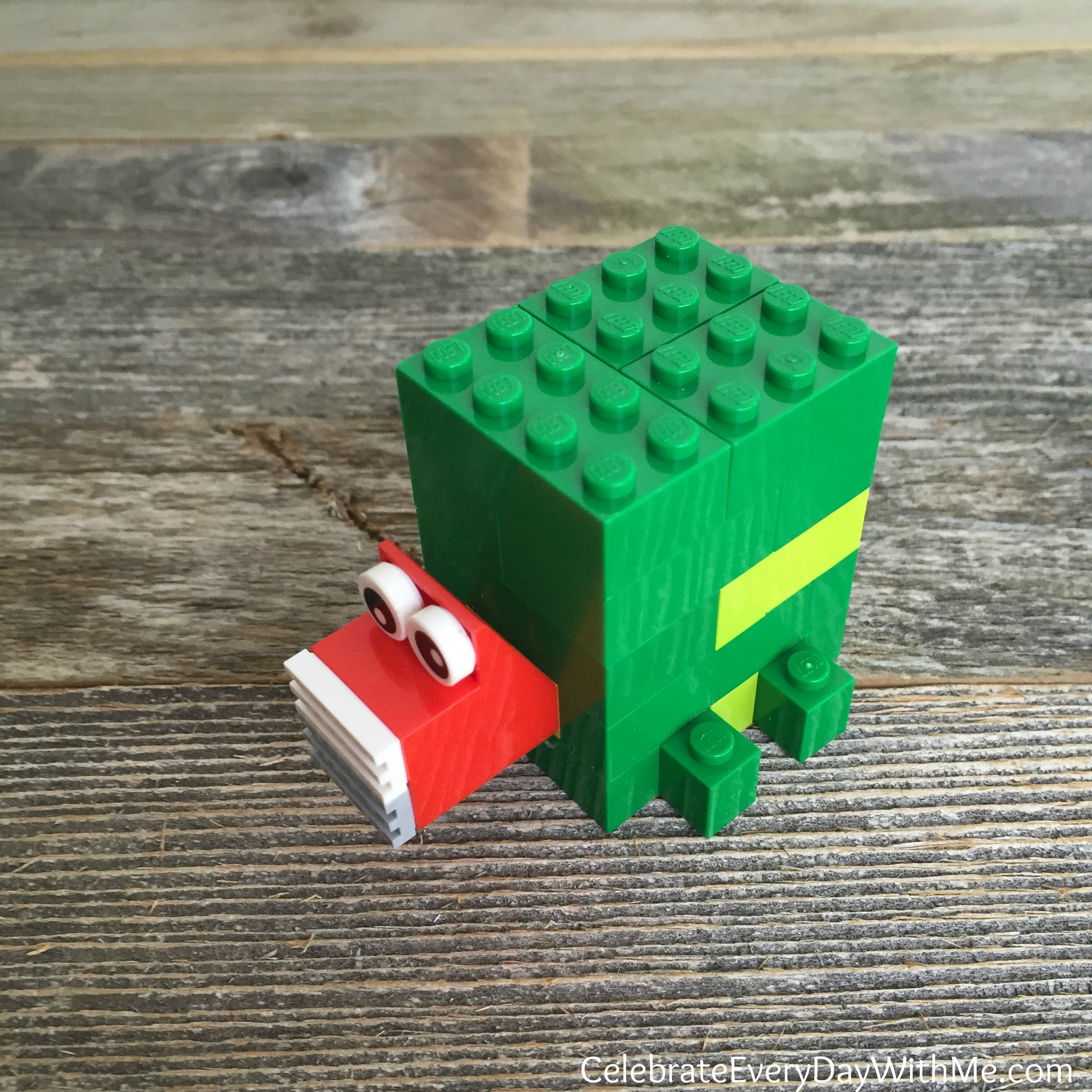 How to Make a LEGO Turtle Celebrate Every Day With Me