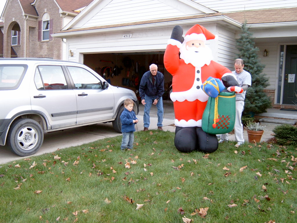 Christmas, Tree Farm visits, and Santa! Happy 80th Birthday Dad!
