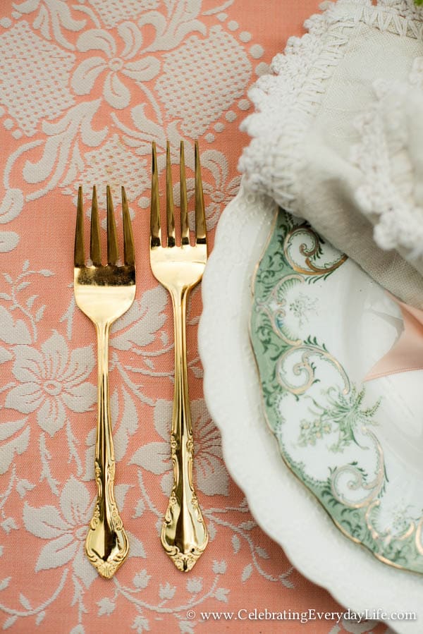 Happy Blogiversary A Peach Tablescape Celebrating everyday life