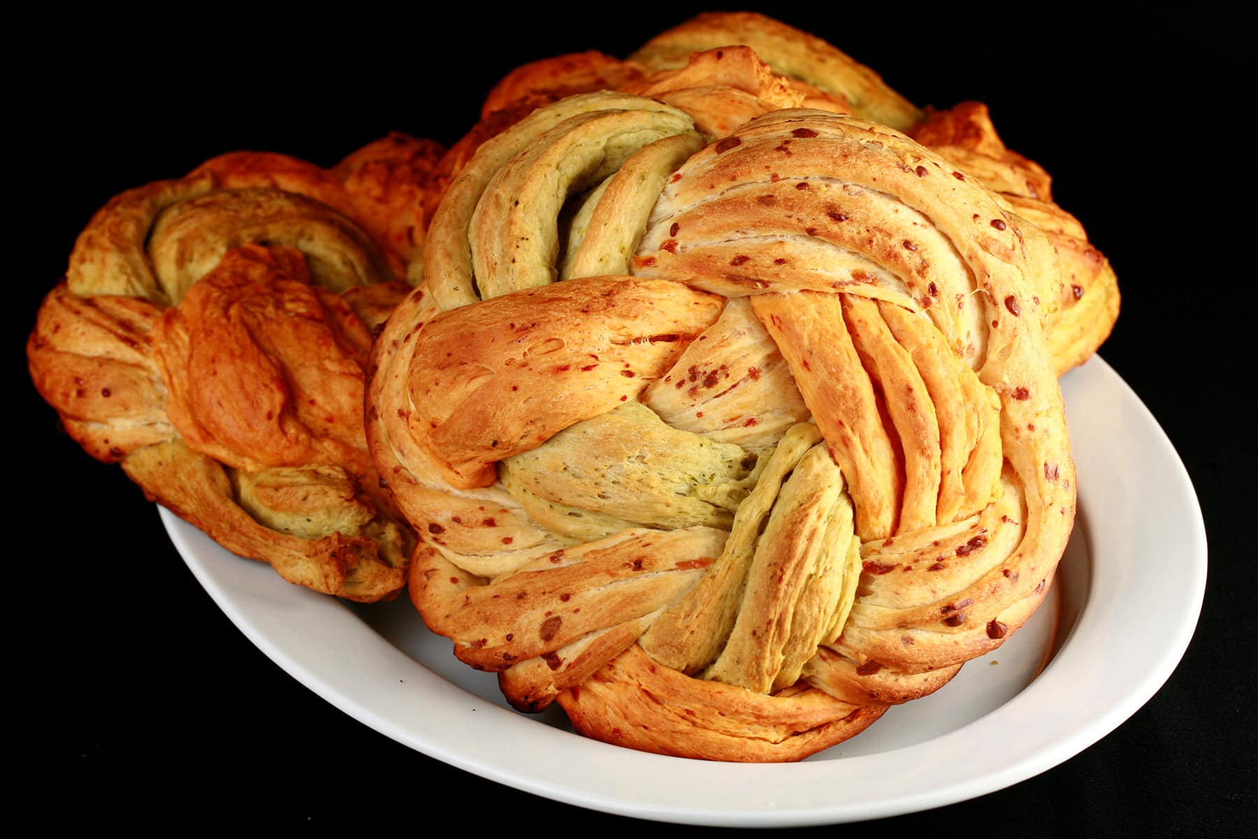 TriColour Bread Braid Celebration Generation