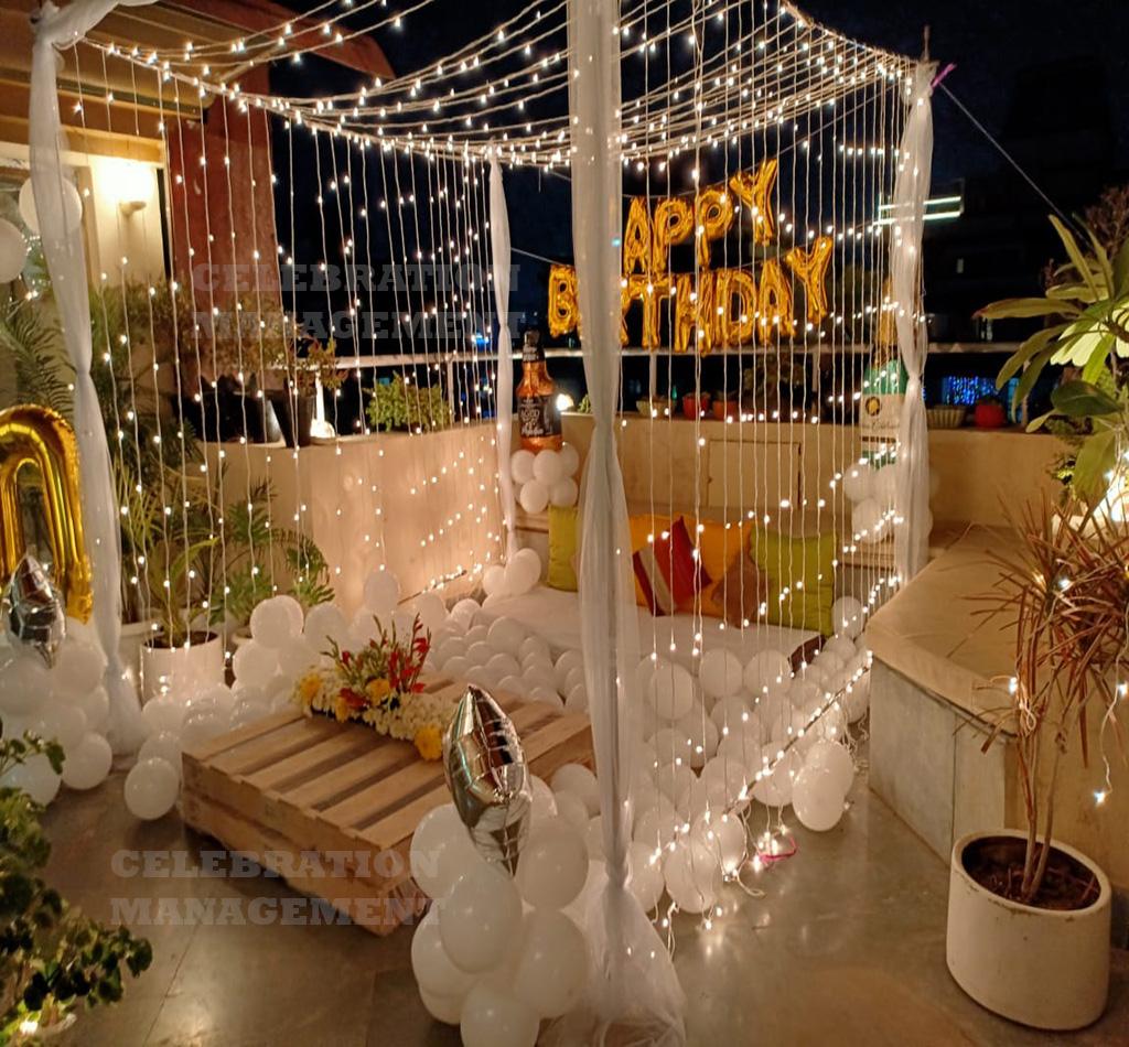 Terrace Decoration Ideas for Birthday in India [2022]