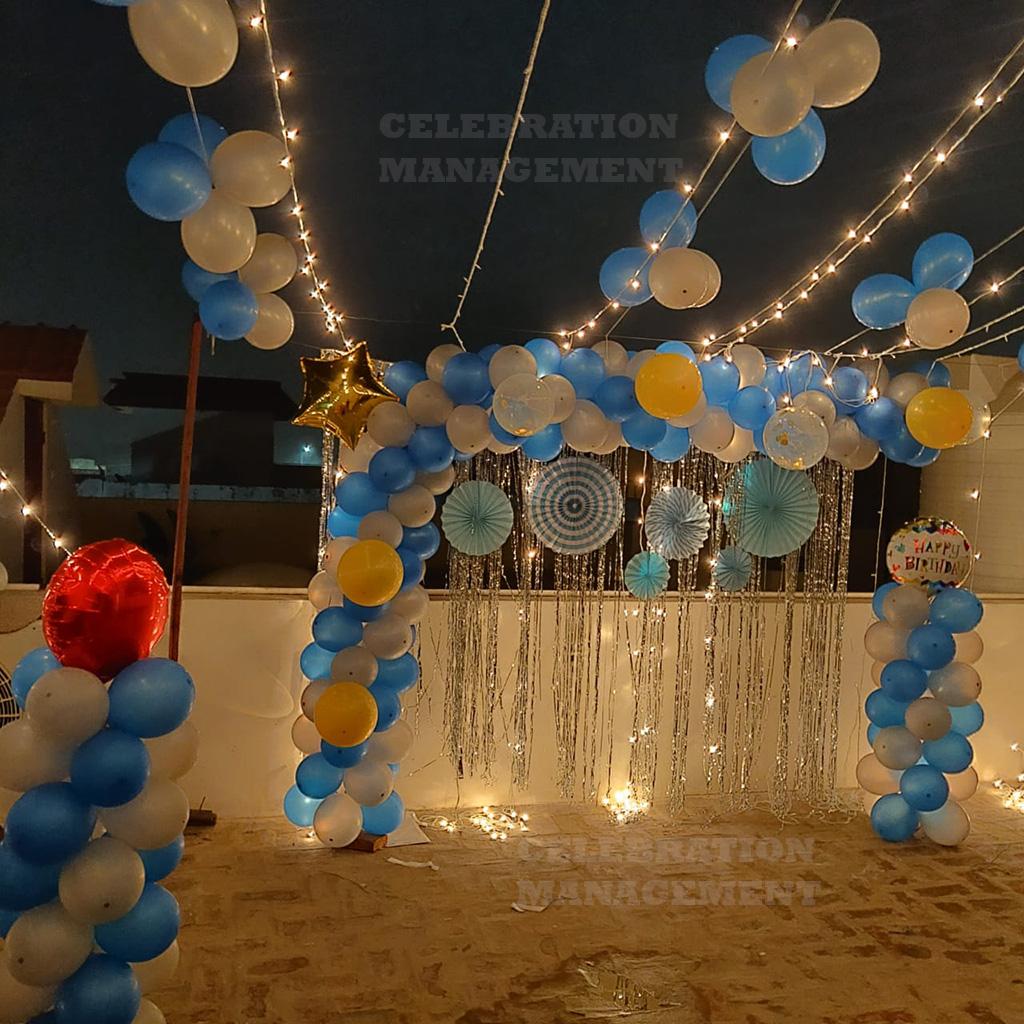 Terrace Decoration Ideas for Birthday in India [2022]