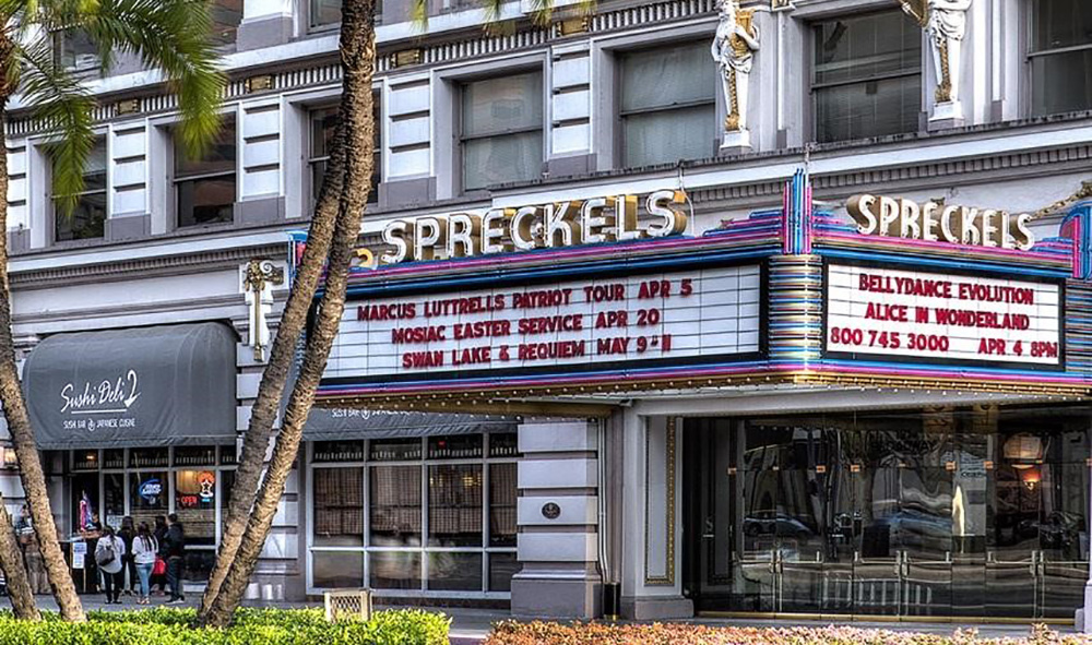 ASM Global To Manage San Diego's Historic Spreckels Theatre