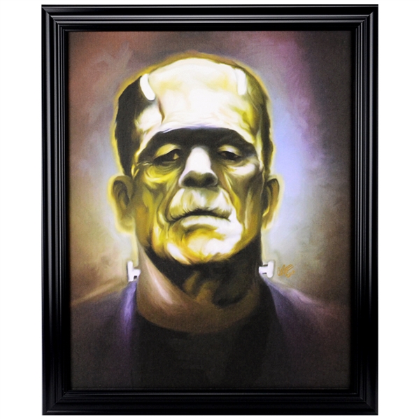 Lot Detail Boris Karloff Frankenstein by Griffin Studios 16x20 Framed
