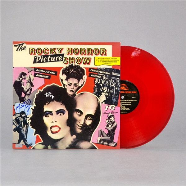 Lot Detail Tim Curry, Meat Loaf Autographed The Rocky Horror Picture