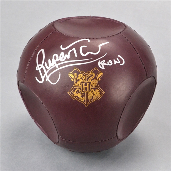 Lot Detail Rupert Grint Autographed Harry Potter Quidditch Quaffle