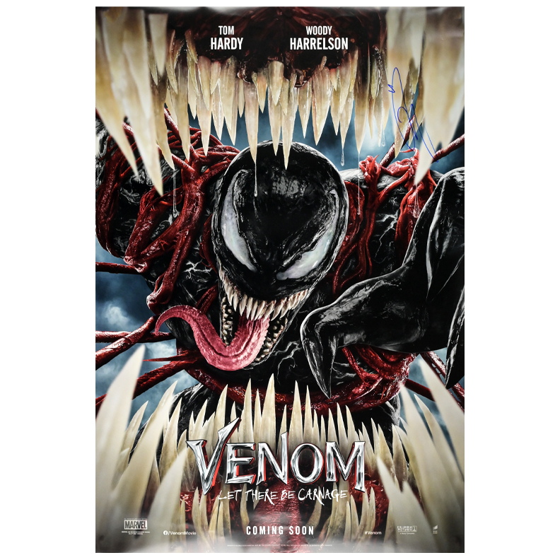 Lot Detail Tom Hardy Autographed 2021 Venom Let There Be Carnage Original 27x40 DoubleSided