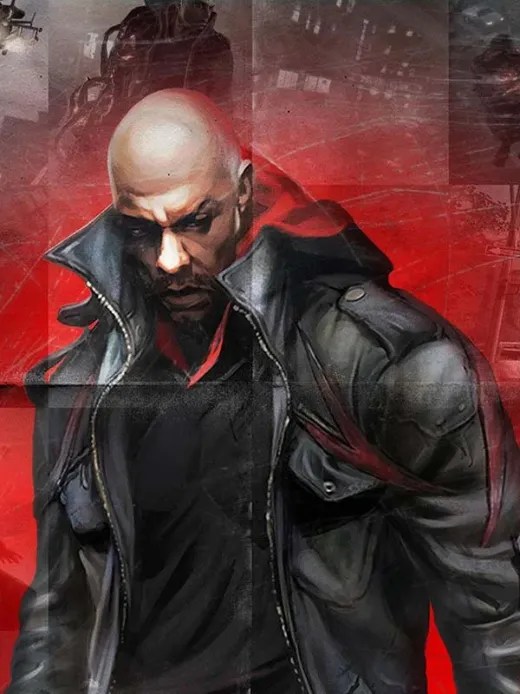 Alex Mercer Prototype 2 Black Sheepskin Leather Jacket Celebrity jacket