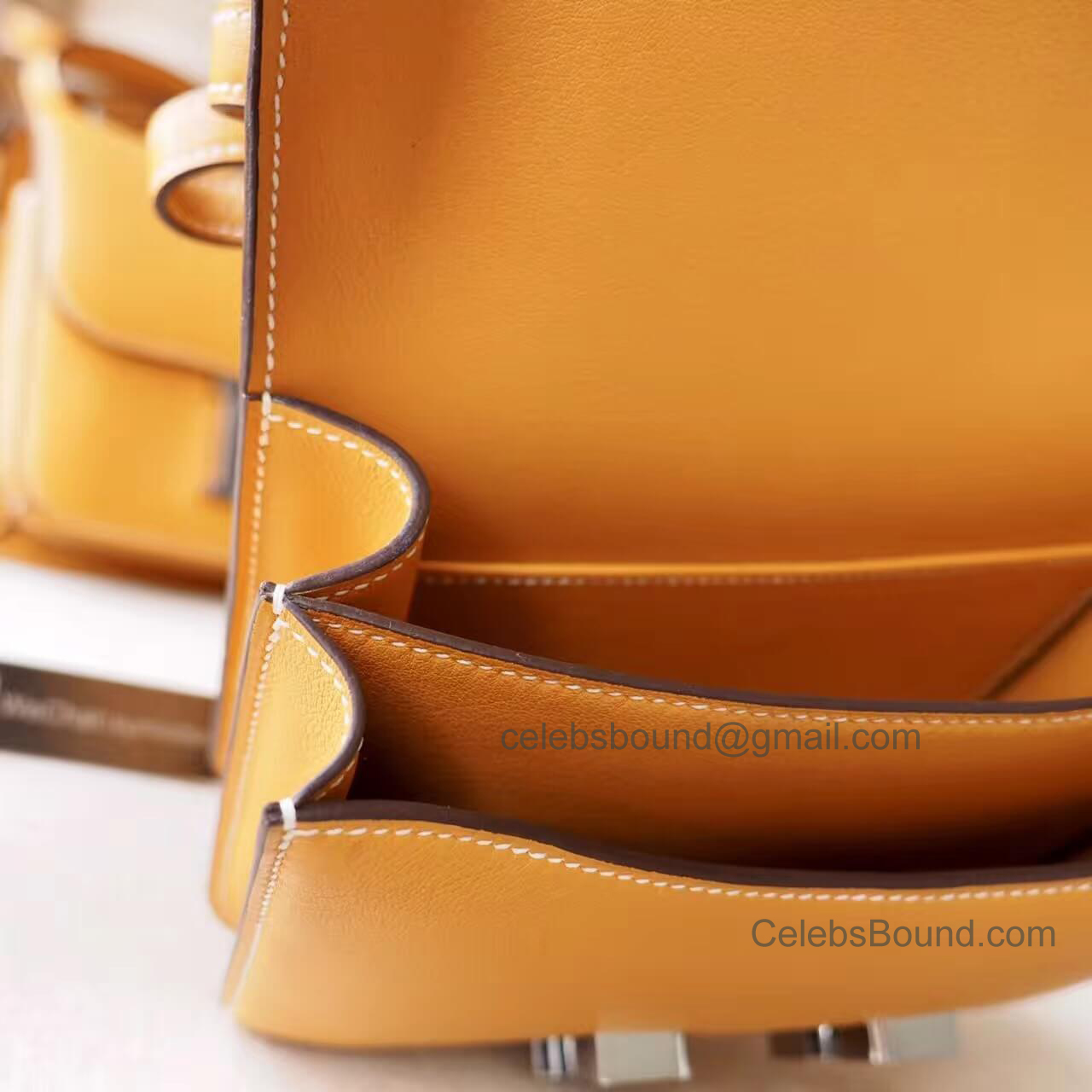 Hermes Mini Constance 18 1a Paille Box Bag Lizard H Buckle PHW