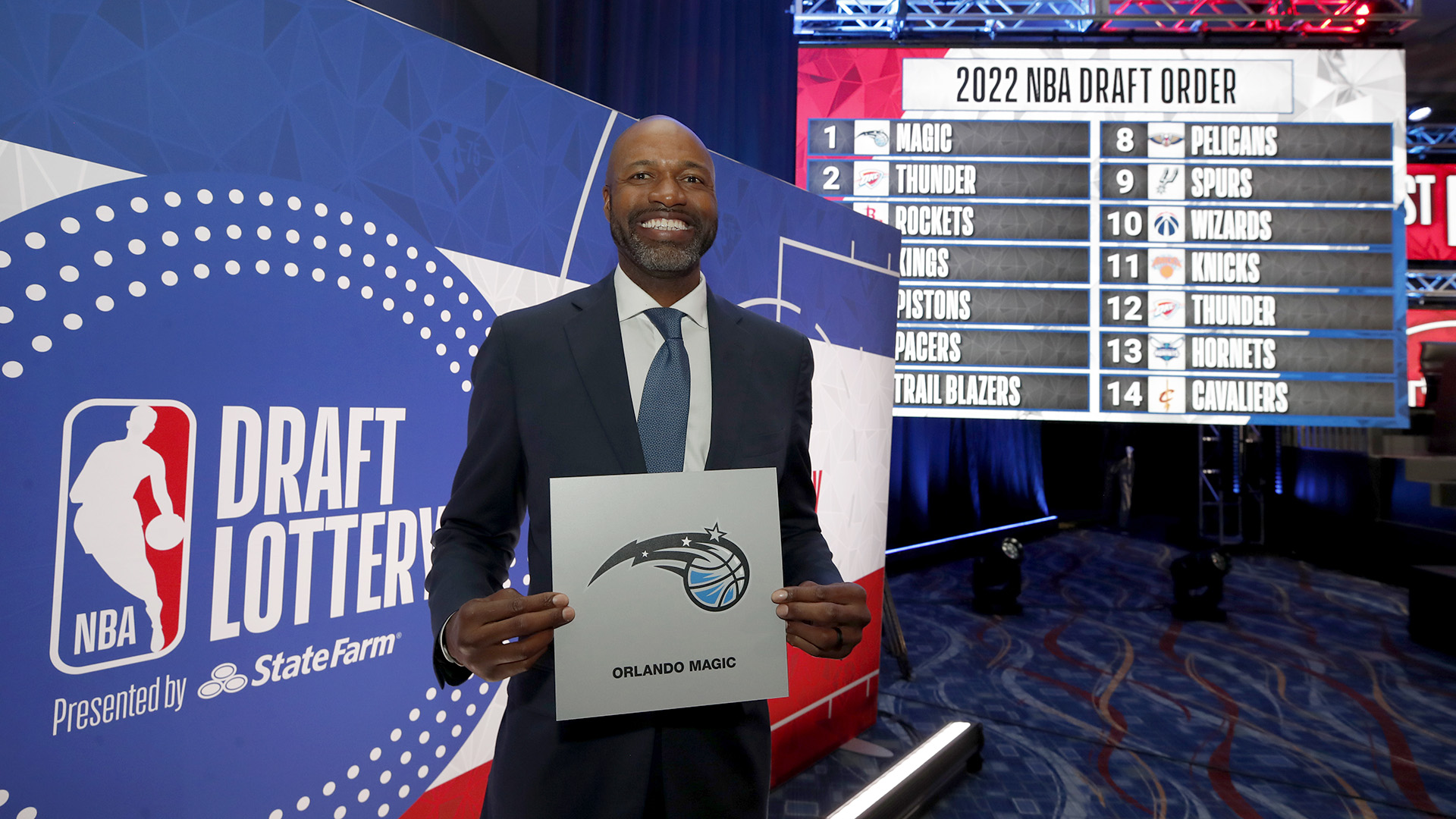 2022 NBA Draft Lottery Orlando Magic Win First Overall Pick Celeb