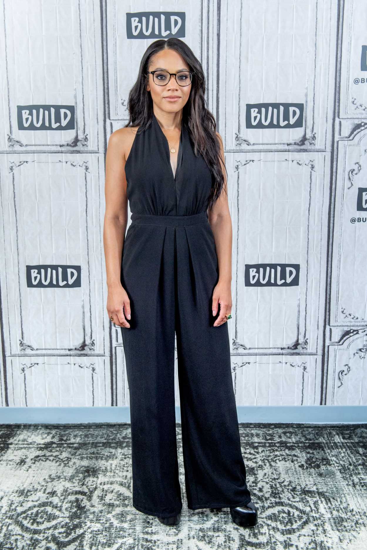 Bianca Lawson Attends AOL Build Studio in New York City 06/20/2019