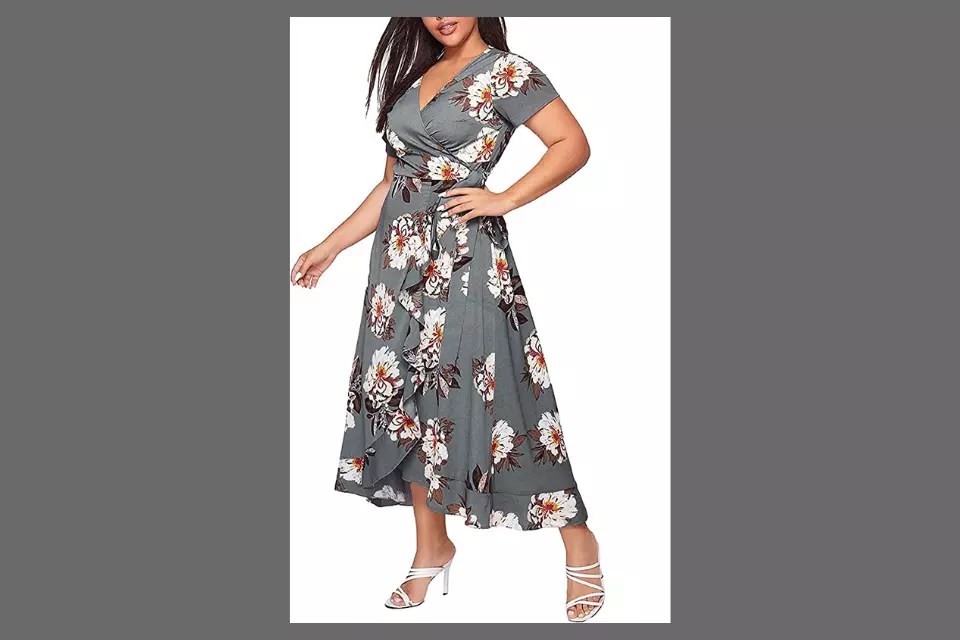 The 5 Best plus size wrap dresses for women