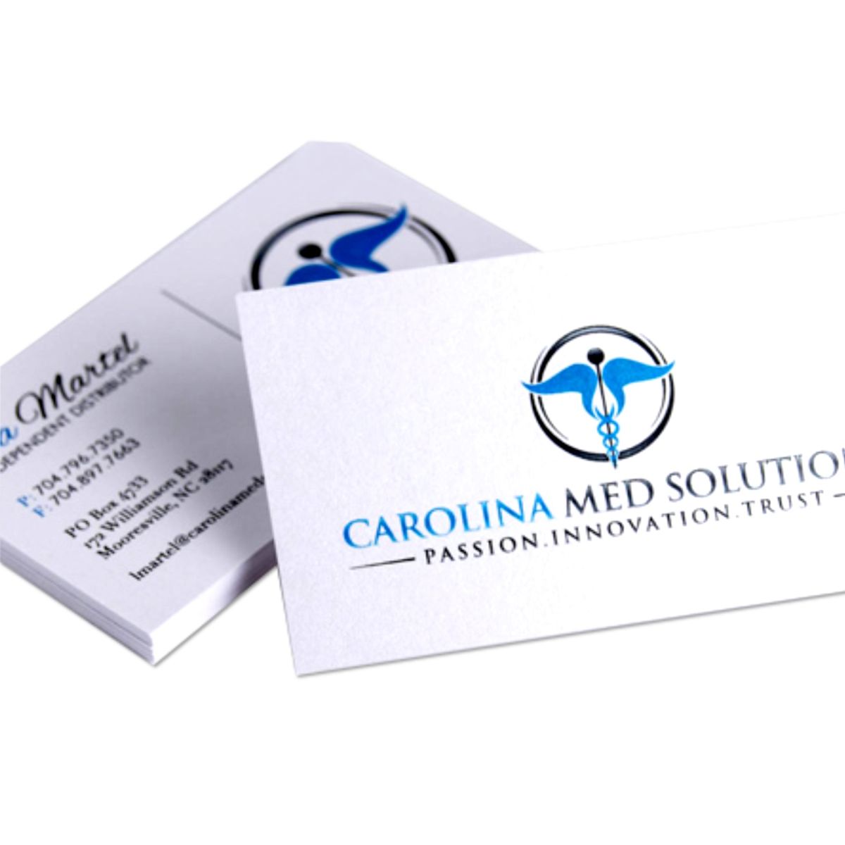 Pearl Metallic Business Cards Qualita Print