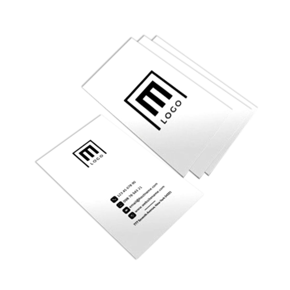 Uncoated Business Cards Qualita Print