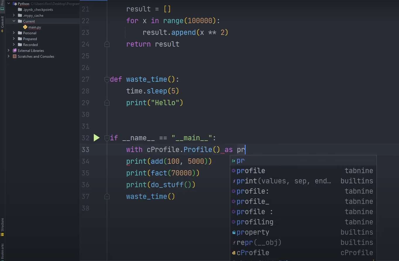 Python Cprofile A Deep Dive