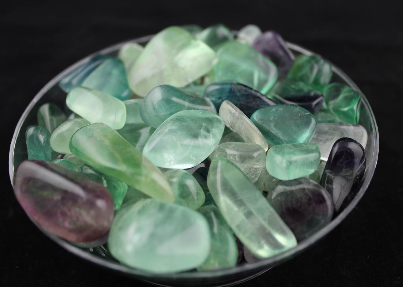 Fluorite Tumbled Gem Stone Celestial Earth Minerals
