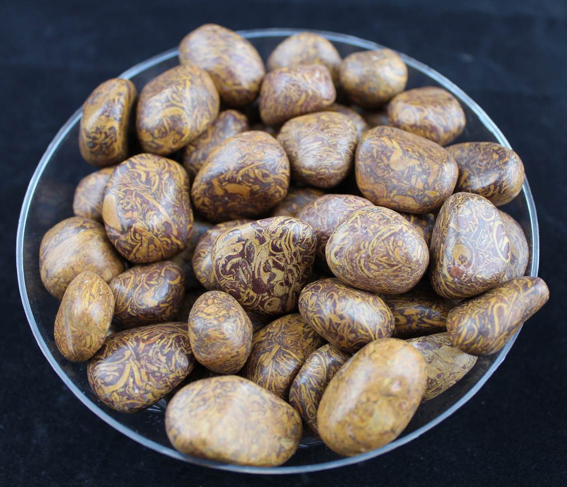 Elephant Skin Jasper Tumbled Gem Stone