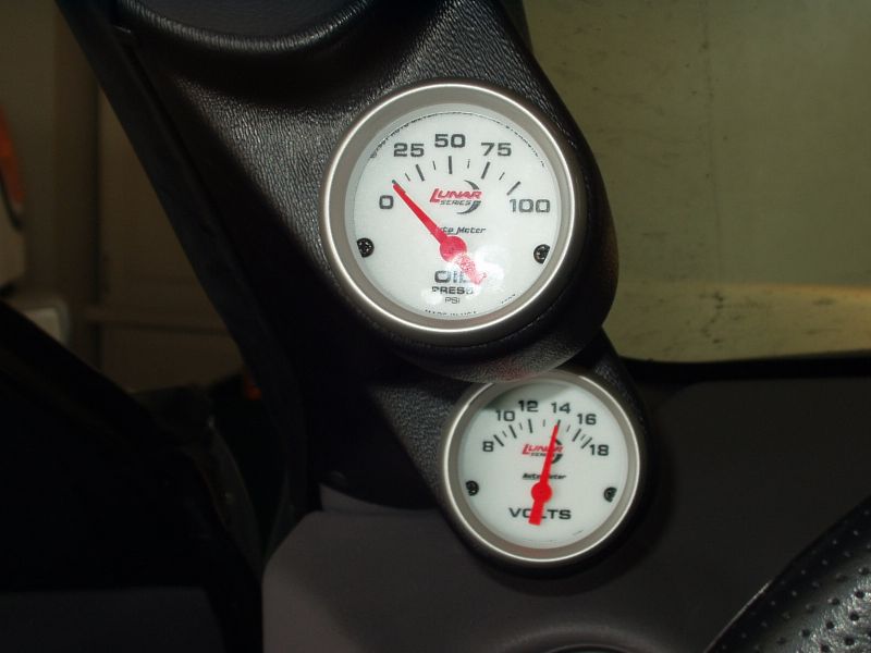Gauges, Autometer Oil Pressure & Voltage Gauges Install Celica Hobby