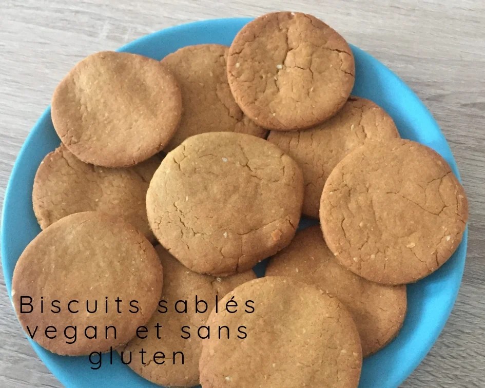 Biscuits sablés vegan et sans gluten ! Céline Carel