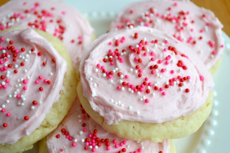 The Best Soft, Fluffy Sugar Cookies with Vanilla Buttercream Celine's