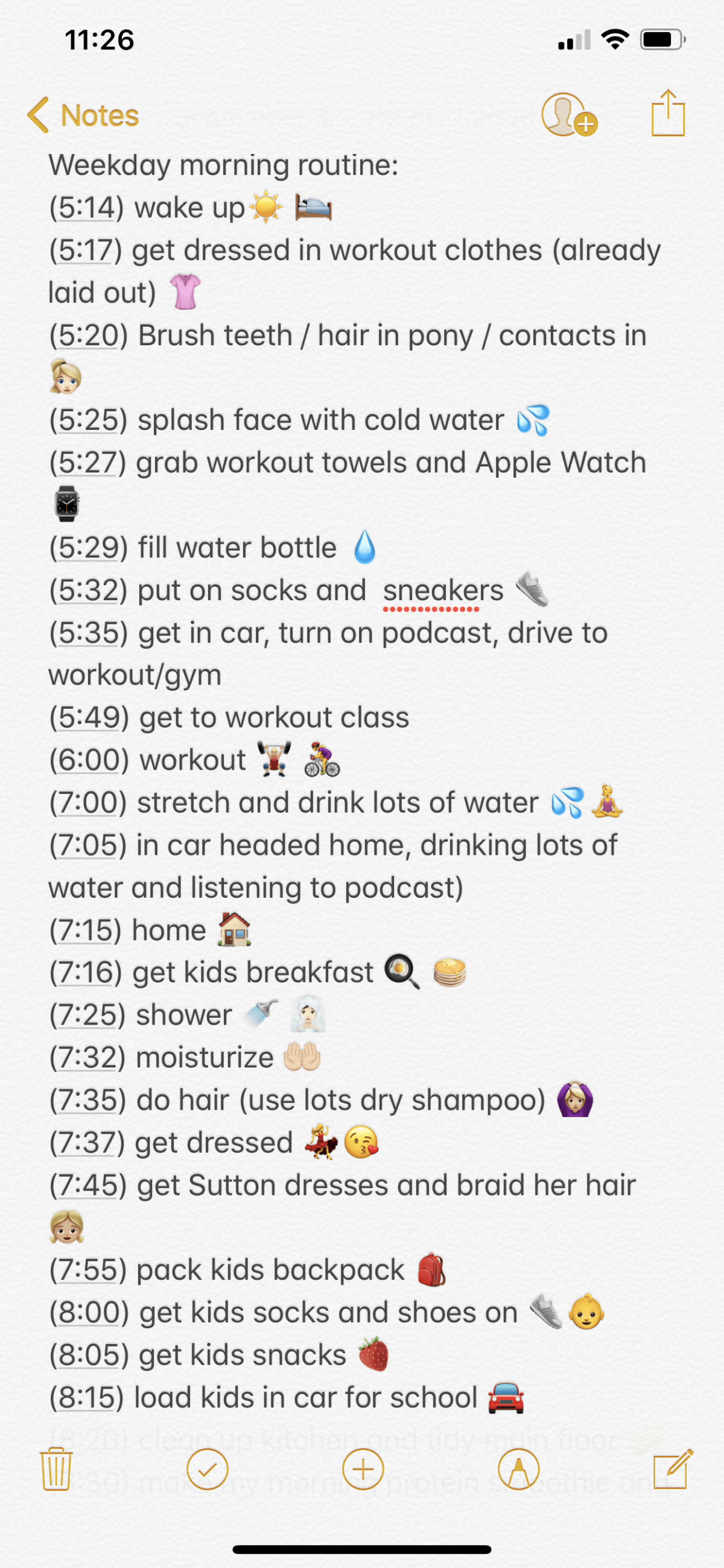 Wellness Wednesday My Crazy Morning Routine in Detail