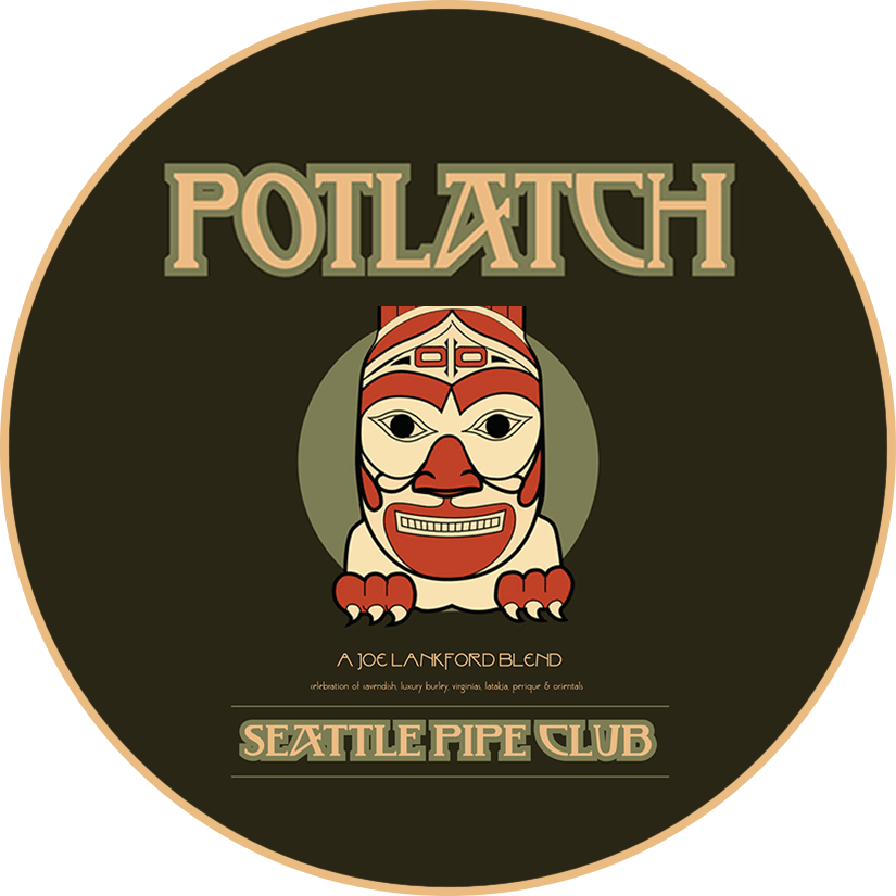 Seattle Pipe Club Potlatch Cellar Labels