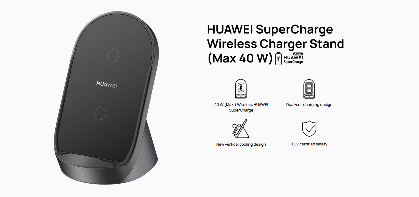 HUAWEI SuperCharge Wireless Charger Stand (Max 40 W) Cell Avenue