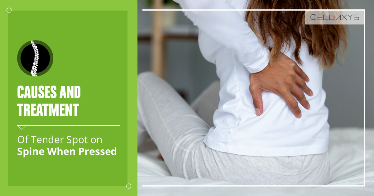 Causes And Treatment Of Tender Spot On Spine When Pressed Cellaxys