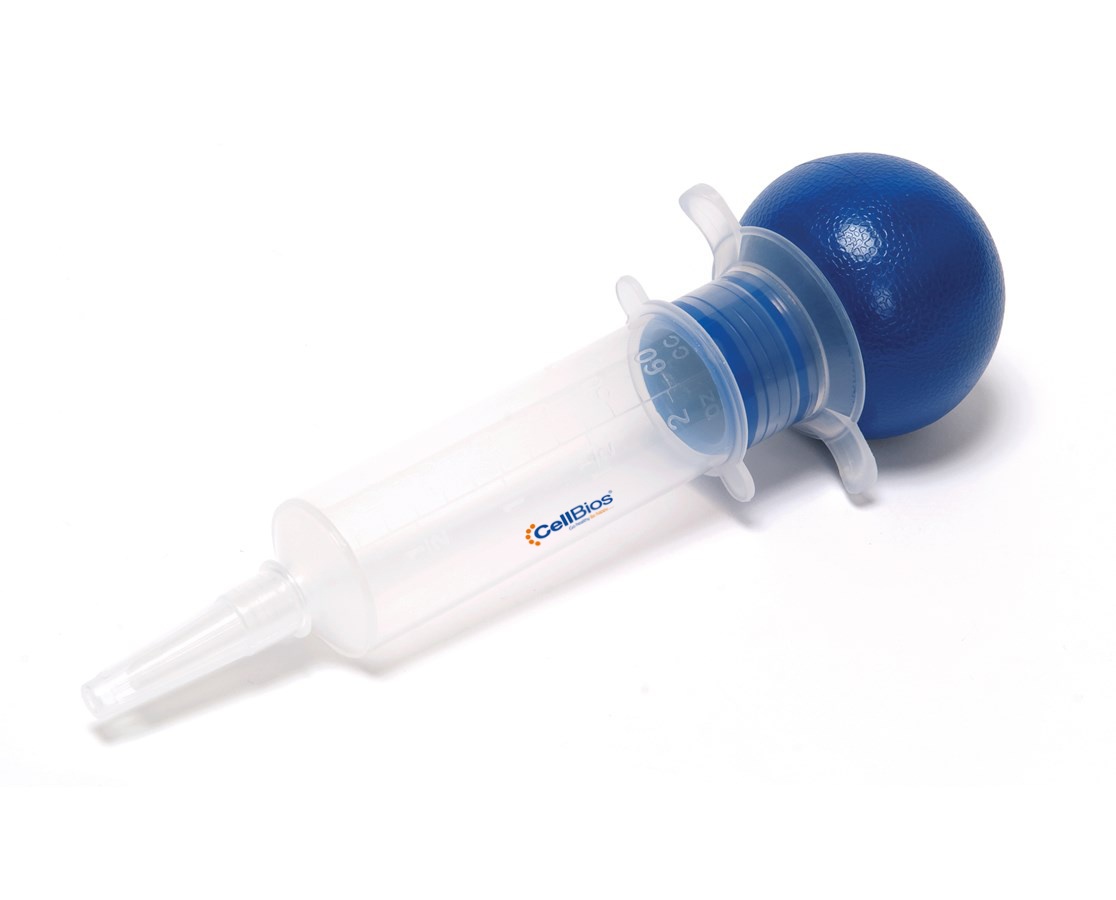 SurgiPump Sterile Bulb Irrigation Syringe CellBios