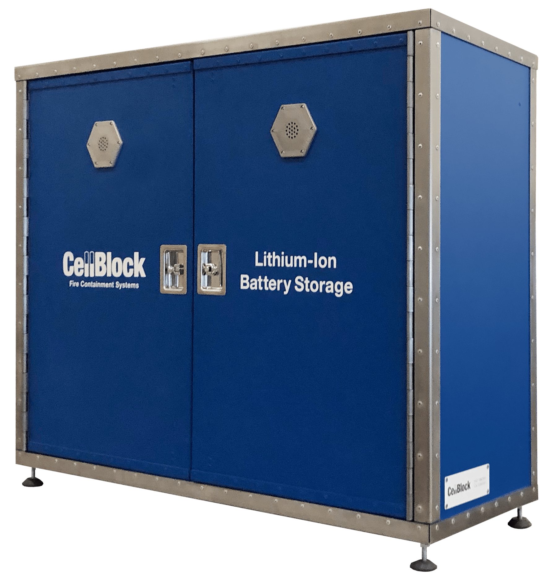 CellBlock Battery Fire Store lithiumion batteries safely
