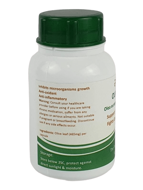 Olive Leaf (Wild Harvest) 90 Capsules Cell Nutrition