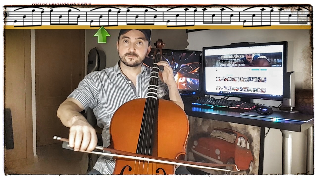 Cómo Hacer Notas Ligadas en Violonchelo Curso Básico de Cello Online