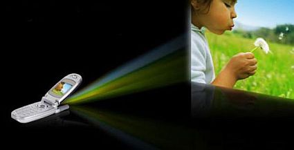 Motorola's next-gen cell phone to come with an onboard projector