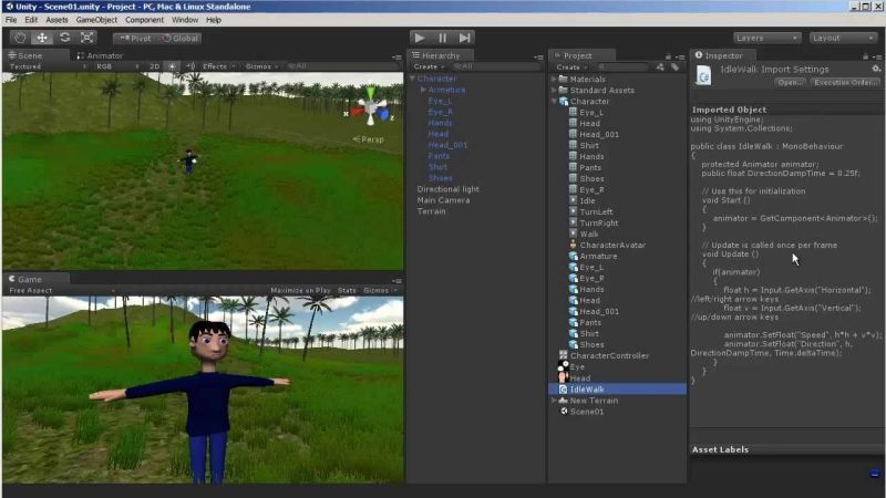 Review on Unity3D gaming development tool